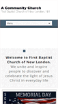 Mobile Screenshot of fbcnlnh.org